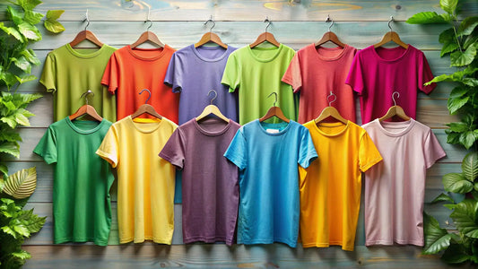 Nachhaltige Mode: Warum bunte T-Shirts umweltfreundlich sein können