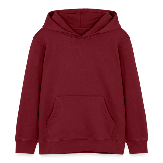 Stanley/Stella Kinder Bio-Hoodie Mini Cruiser - Burgunderrot