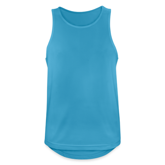 Männer Tank Top atmungsaktiv - Saphirblau