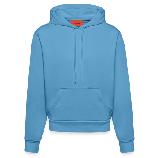 Organic Fitted Hoodie Made in EU -  Sol Blue