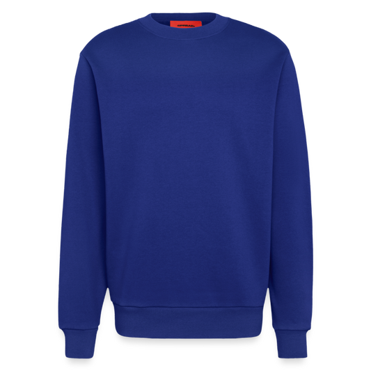 Heavyweight Oversized Organic Crew Neck Made in EU - Iconic Blue