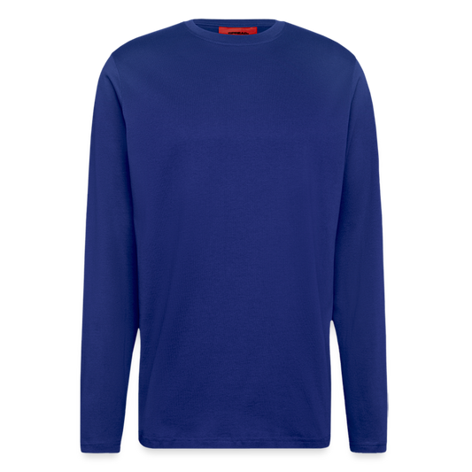 Organic Relaxed Langarmshirt Made in EU - Iconic Blue