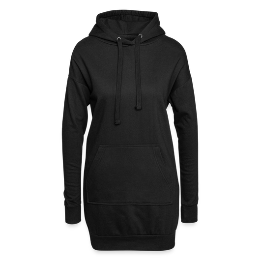 Hoodie-Kleid - Schwarz