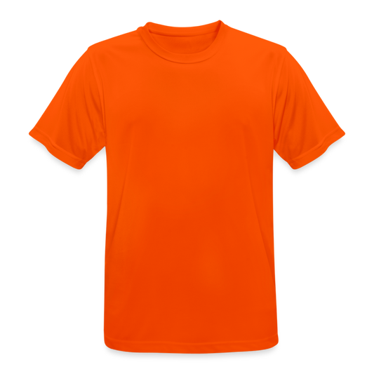 Männer T-Shirt atmungsaktiv - Neonorange