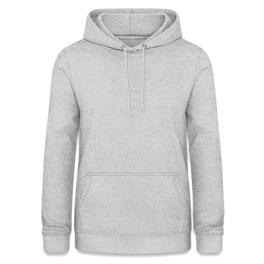 Frauen Hoodie - Hellgrau meliert