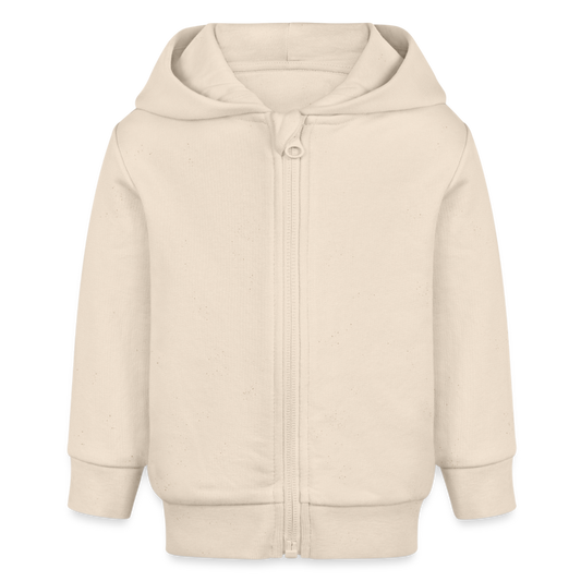 Stanley/Stella Bio Zip Hoodie BABY CONNECTOR - Naturweiß