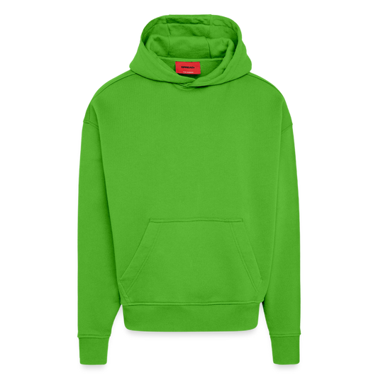 Heavyweight Oversized Organic Hoodie Made in EU - Apple Neon