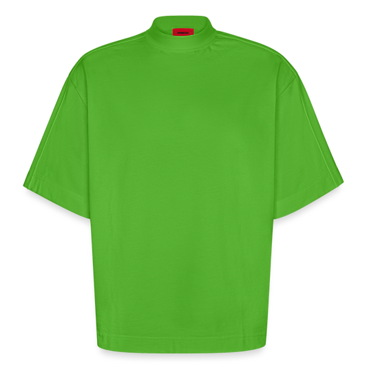 Heavyweight Oversized Organic Boxy T-Shirt Made in EU - Apple Neon