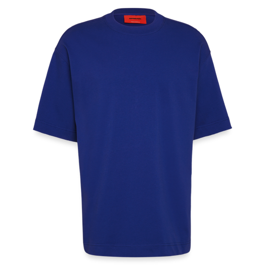 Heavyweight Oversized Organic T-Shirt Made in EU - Iconic Blue