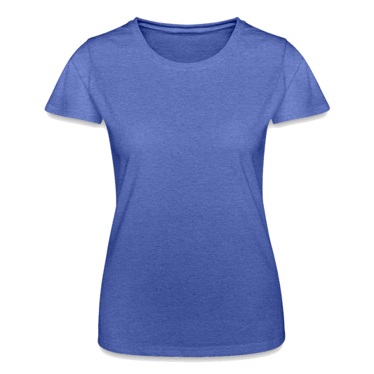 Frauen-T-Shirt von Fruit of the Loom - Blau meliert